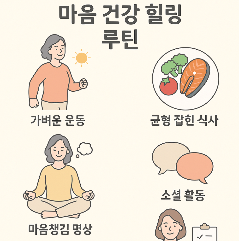 마음 건강을 지키는 힐링 루틴