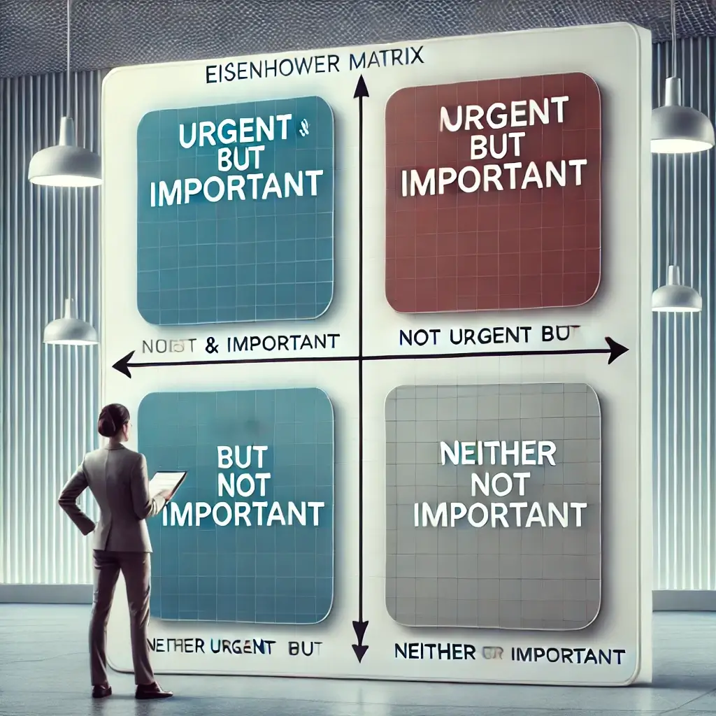 아이젠하워 매트릭스 활용법 – 업무 우선순위 정하는 법