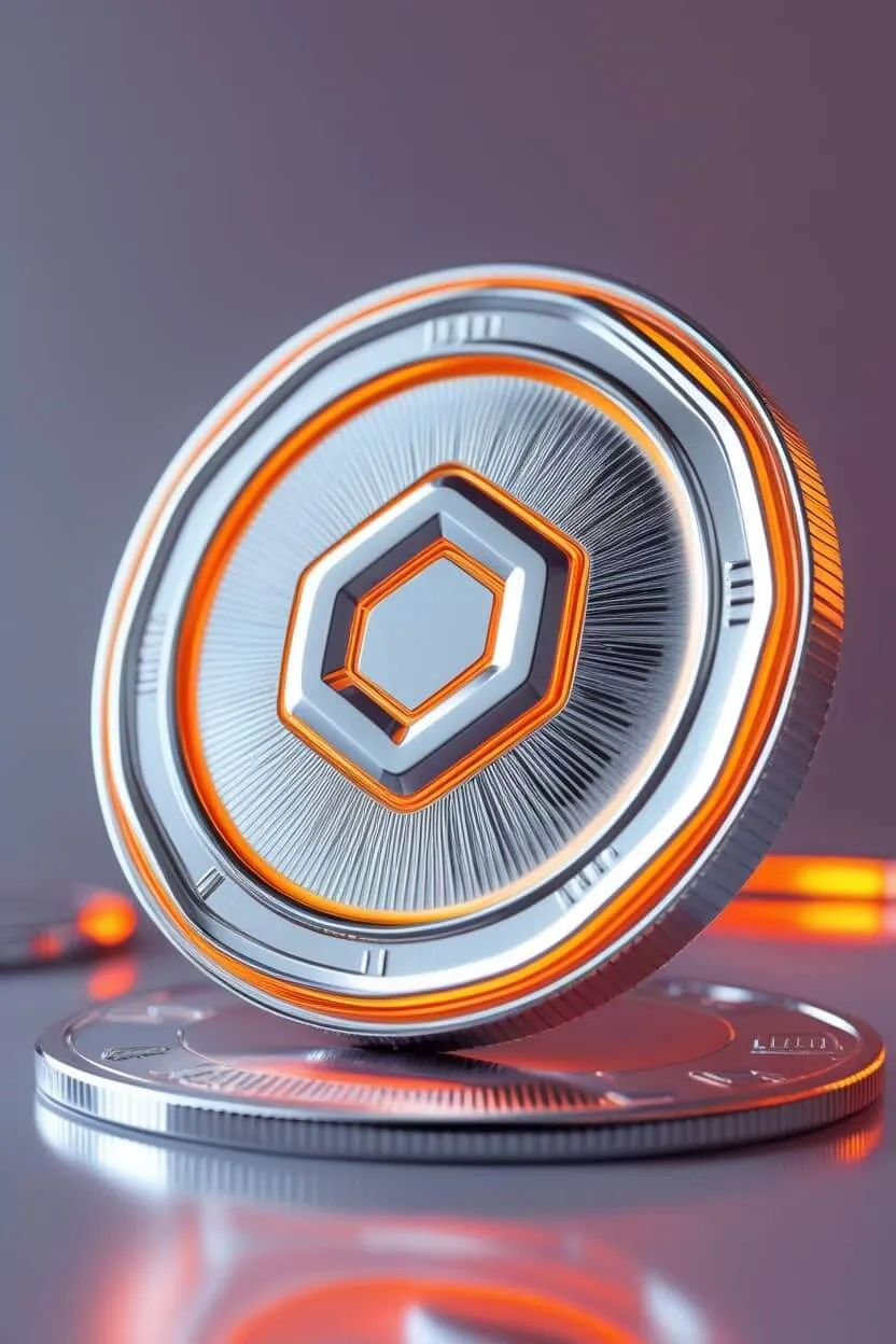 가상 체인링크 코인 이미지