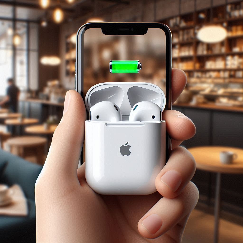 에어팟 충전이 되지 않을 때 케이스와 이어버드 상태를 점검하는 이미지