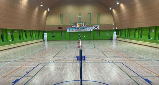 궁산다목적체육관 배드민턴장