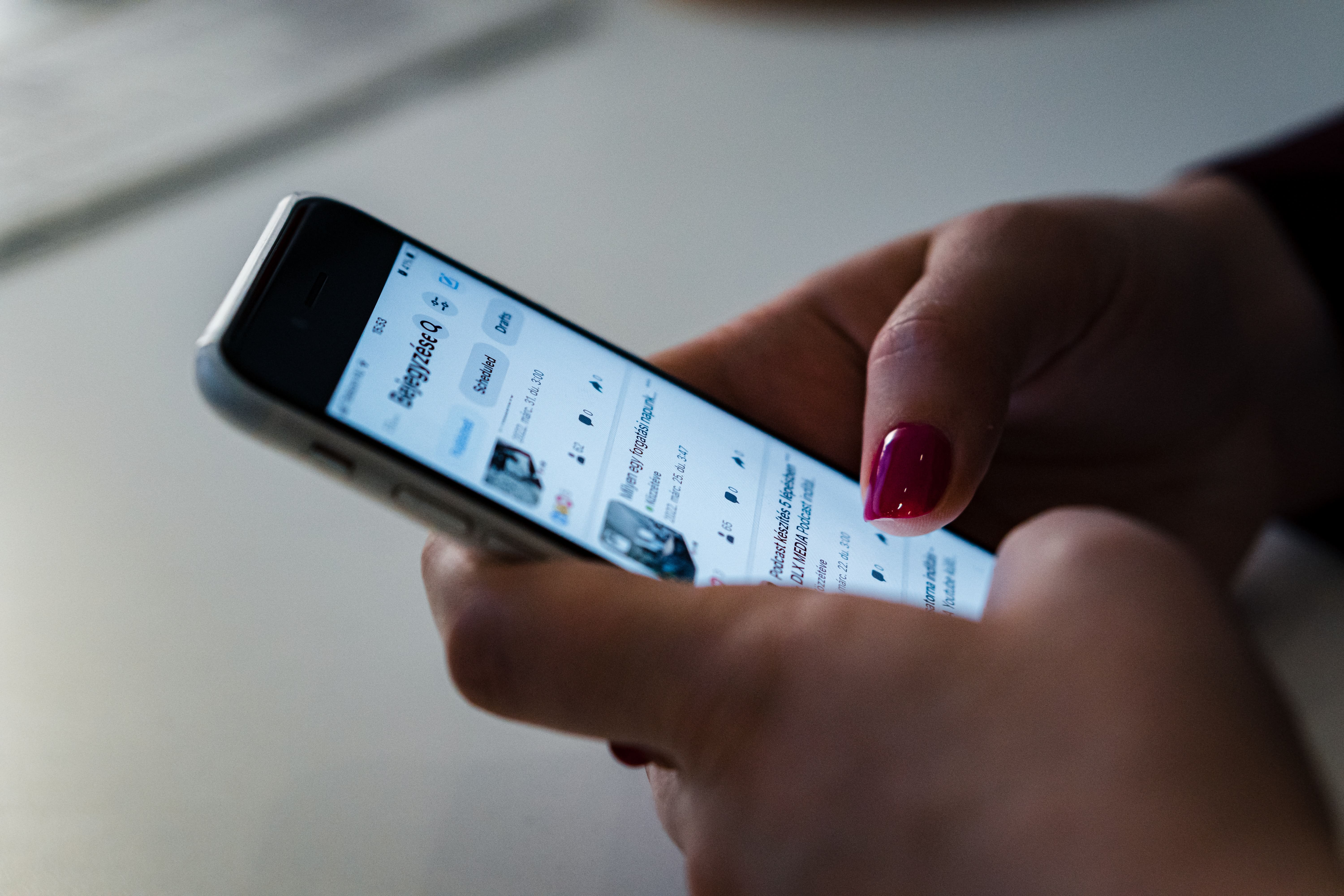 Keyboard used for searching using a smartphone