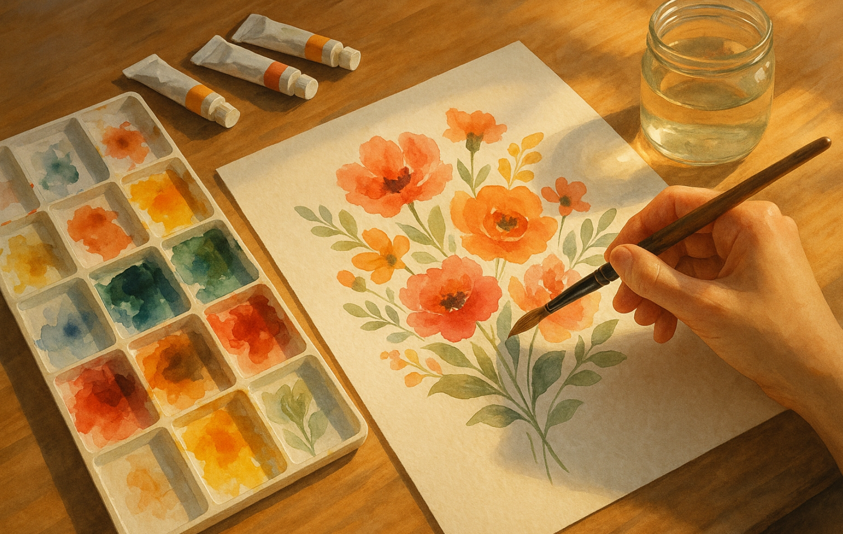 수채화 관련 사진