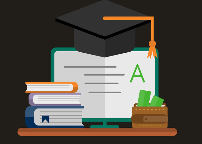 2025 국가장학금 신청기간 신청대상 및 방법과 관련한 국가장학금을 표현한 학사모와 장학증서, 돈 그림