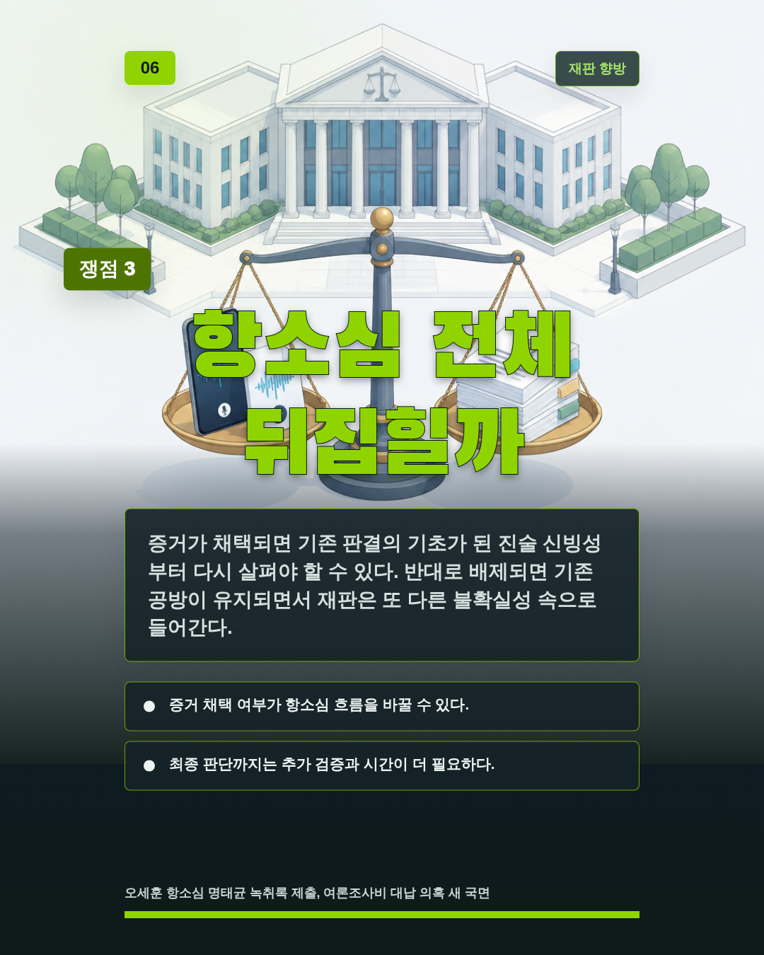 항소심 전체 뒤집힐까