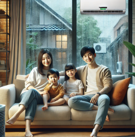 장마철 에어컨 사용법 및 주의사항