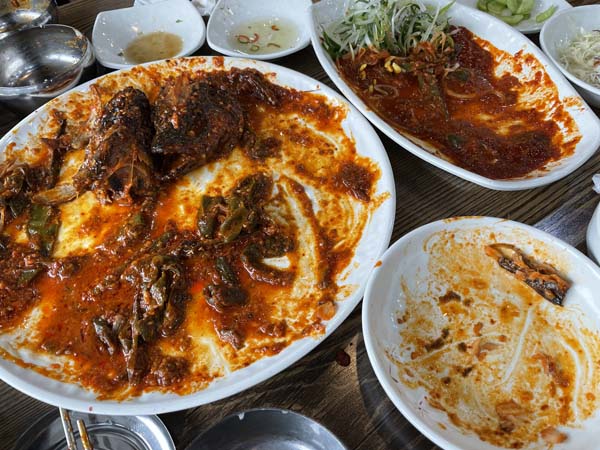 명태어장 설거지