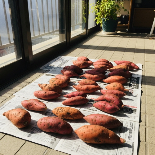 고구마 수확시기