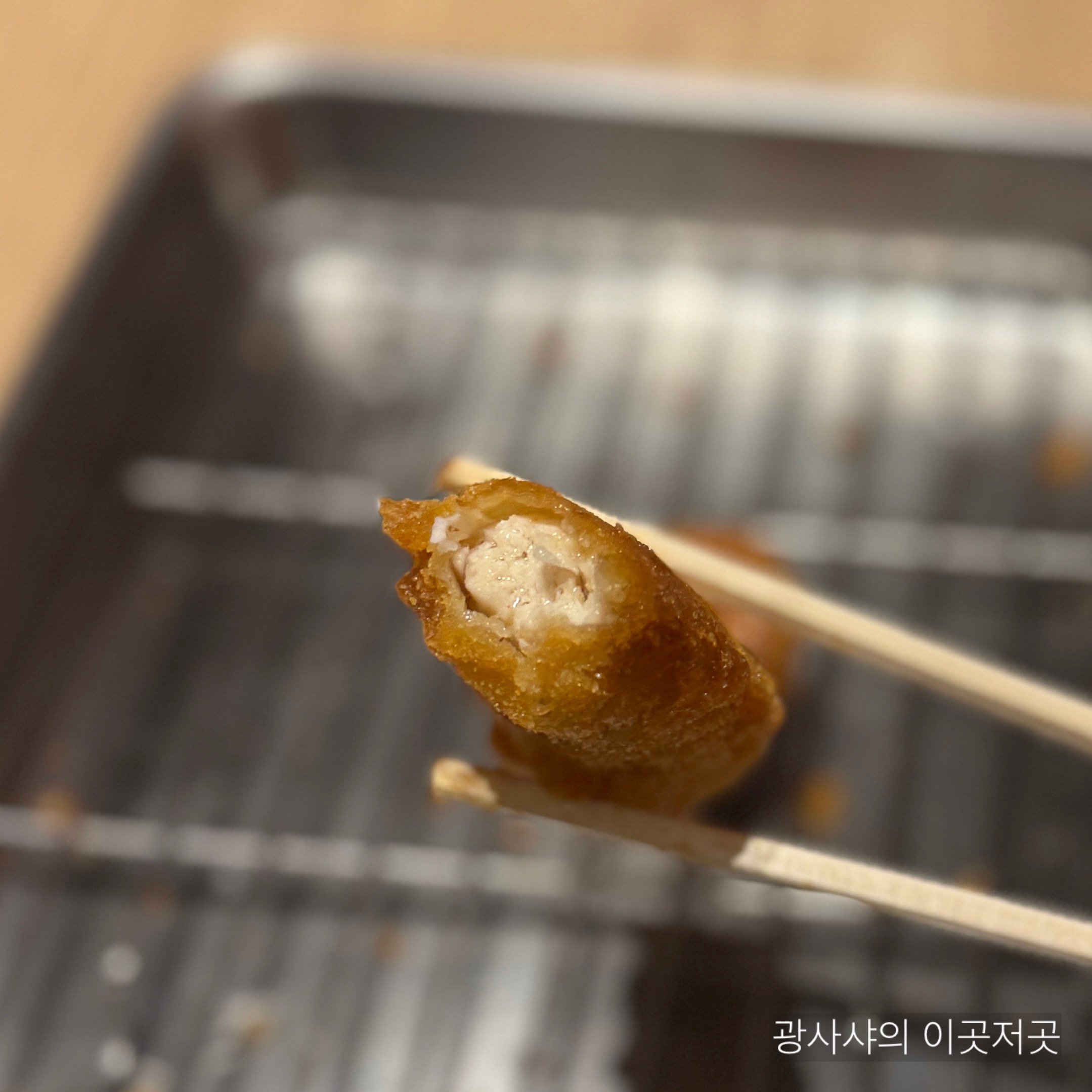 쿠시카츠 시로타야 남해대로점 닭꼬치