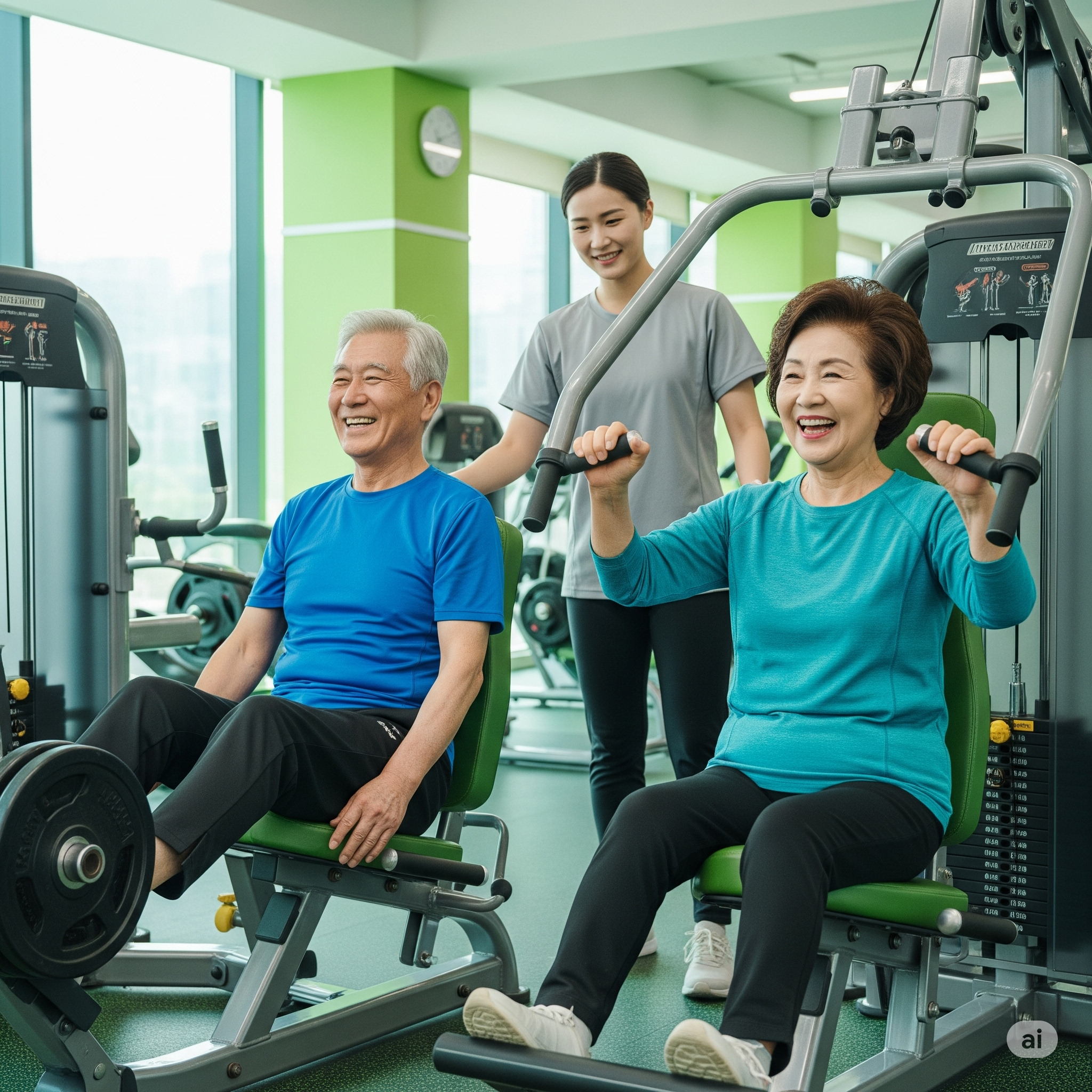 관절 안 아픈 헬스클럽 운동
