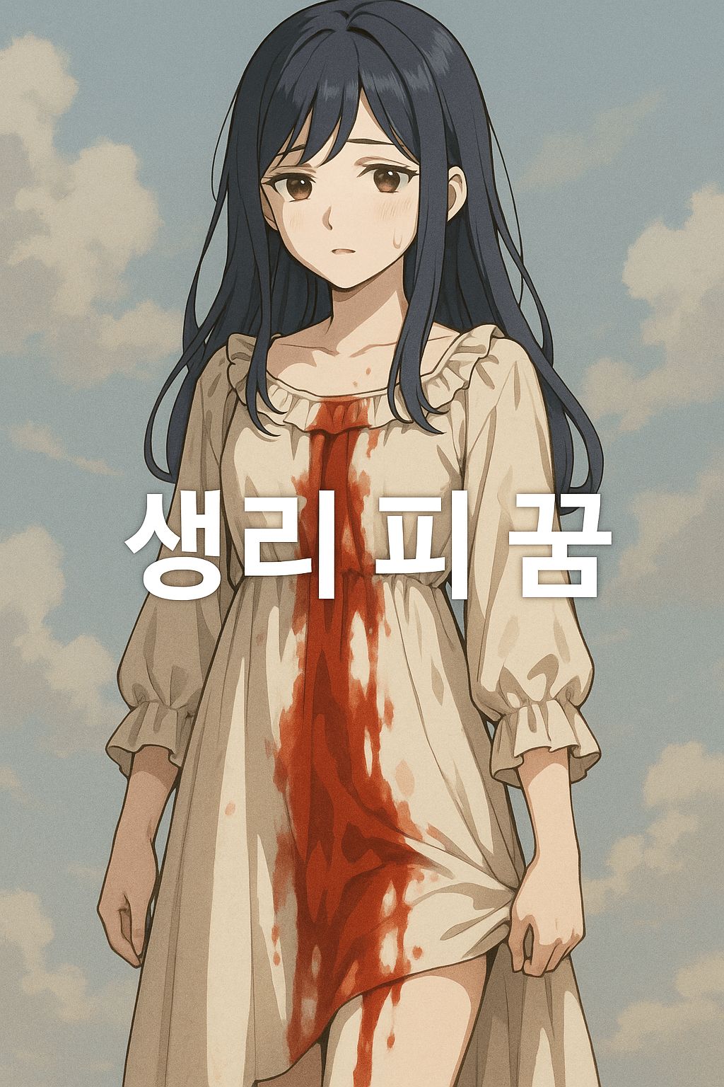 생리 피 꿈