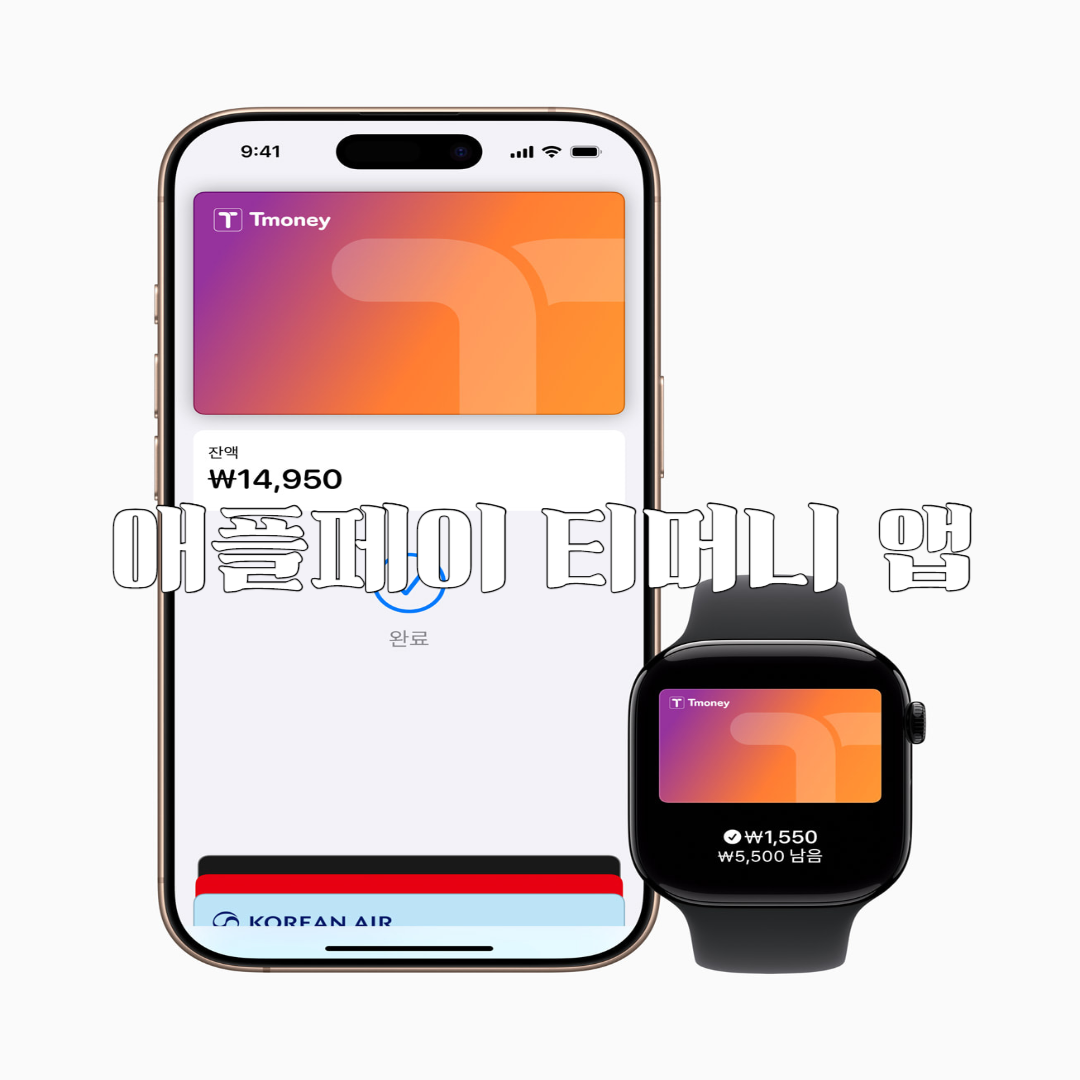 2025 애플페이 티머니 앱 사용법 총정리