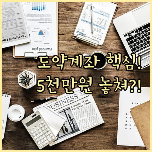 청년 도약 계좌 핵심 요약 5천만 원..