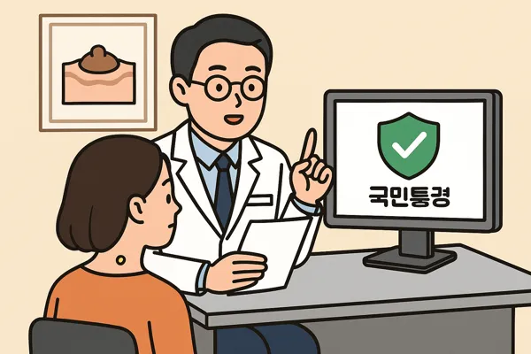 실비보험 보장 범위에 해당하는 쥐젖