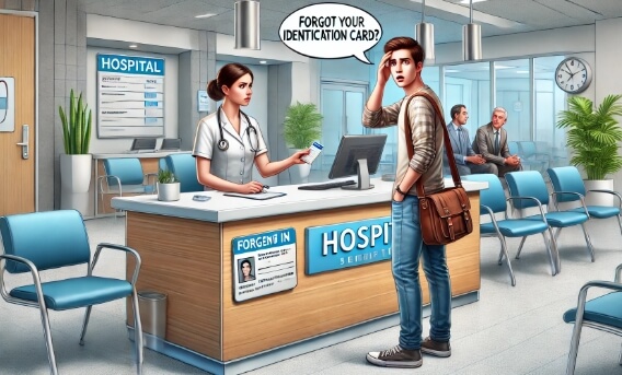 병원에서 신분증 없을 때 자체 신원 확인이 가능한 곳도 있습니다.