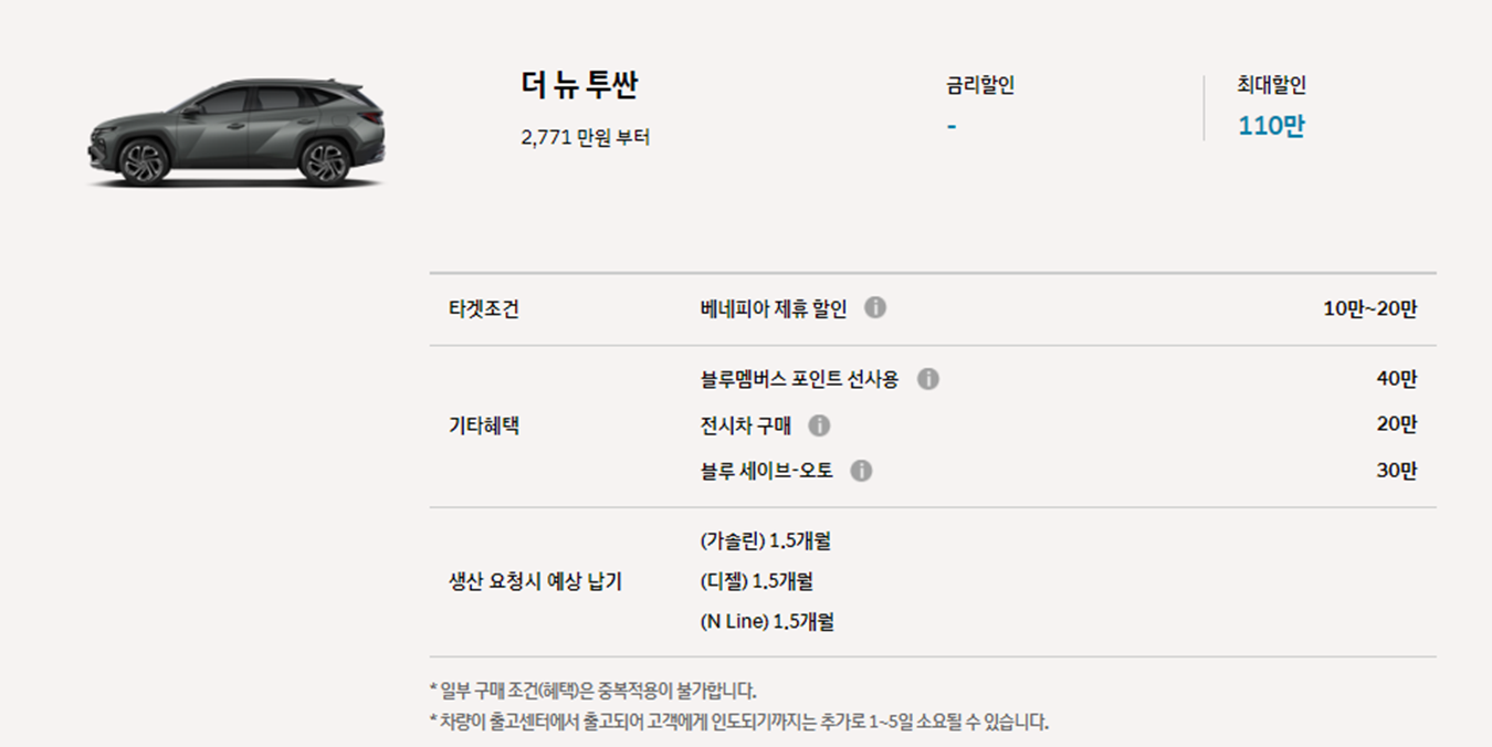 현대자동차, 현대자동차 신형 투산, 현대자동차 신형 투산가격표, 현대자동차 신형 투산 디자인, 신형 투산 디자인, 투산 제원정보, 투산 구매혜택