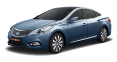 그랜저HG 색상코드 - 아쿠아마린(색상코드 : XU7)