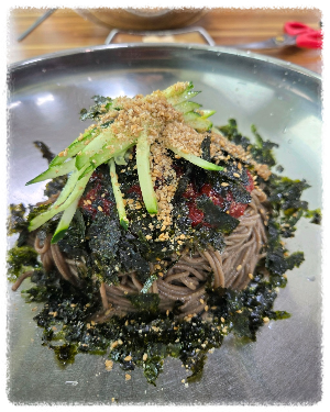 용천막국수