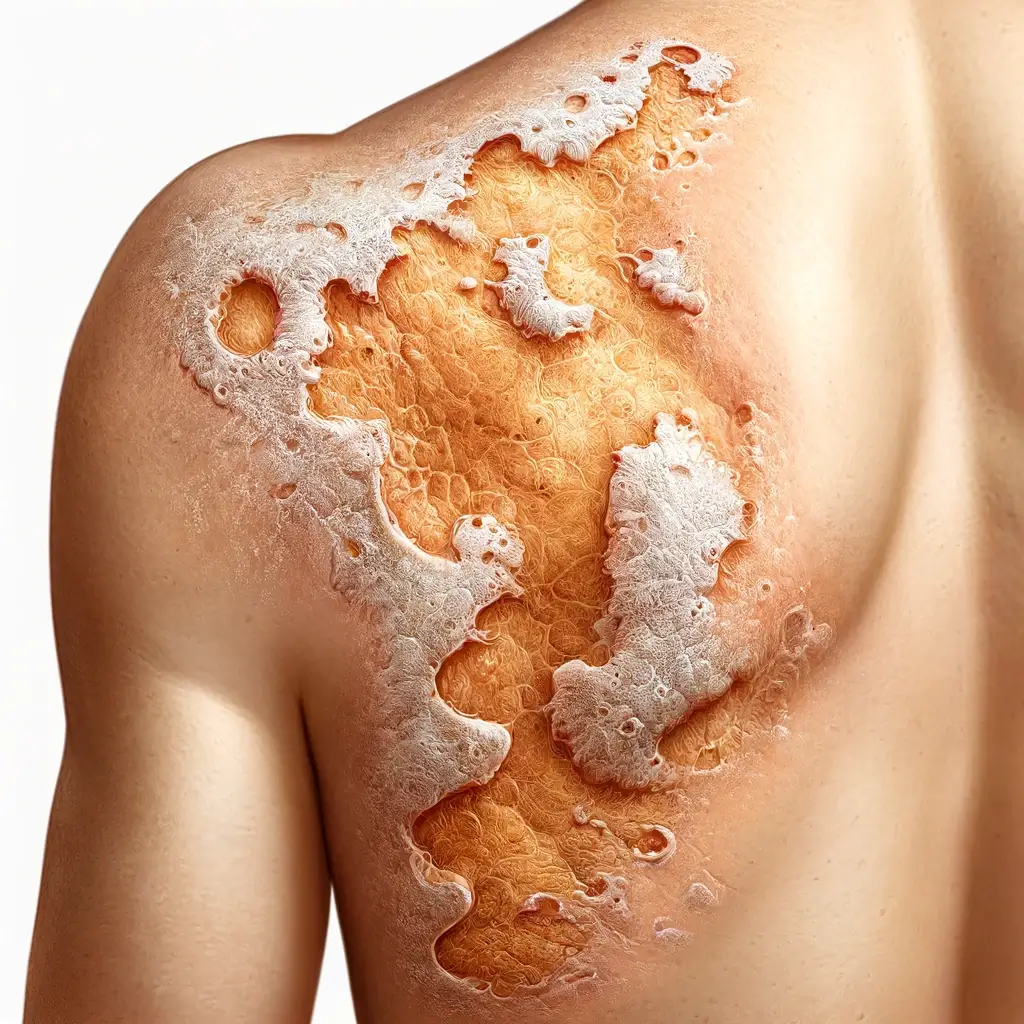 겨드랑이어루러기