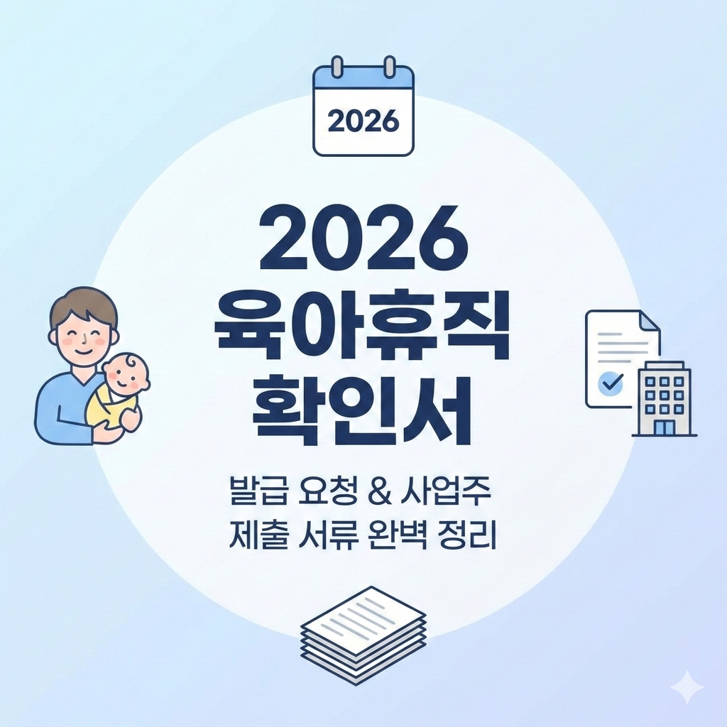 2026년 육아휴직 확인서 발급 요청 방법과 사업주 제출 서류 완벽 정리