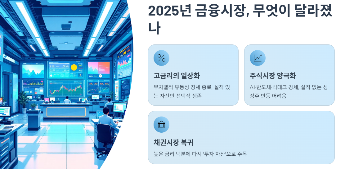 2025년 금융시장, 무엇이 달라졌나