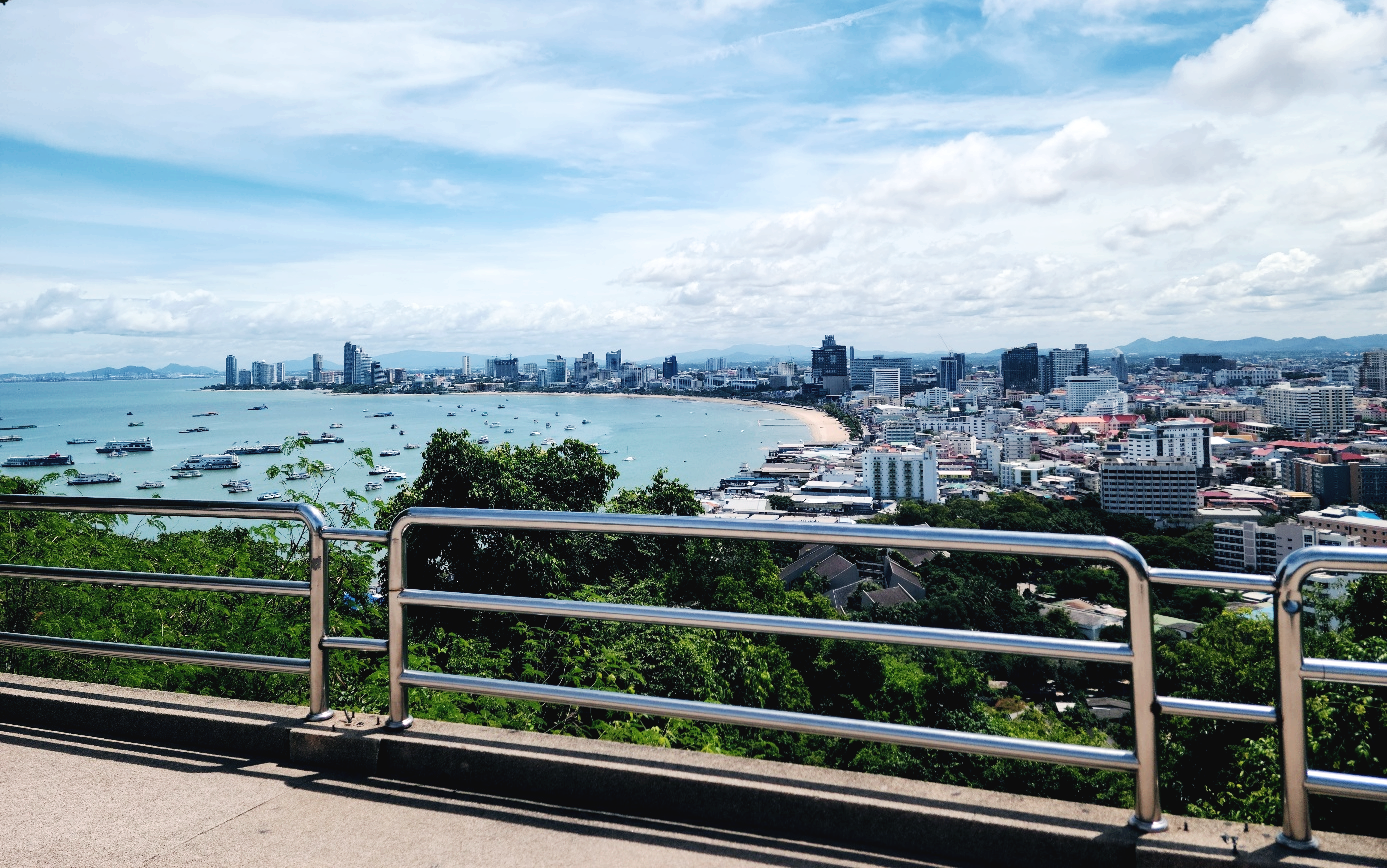 태국 파타야 대표 절경 명소, 파타야 전망대(Pattaya Viewpoint)에서 바라본 전경