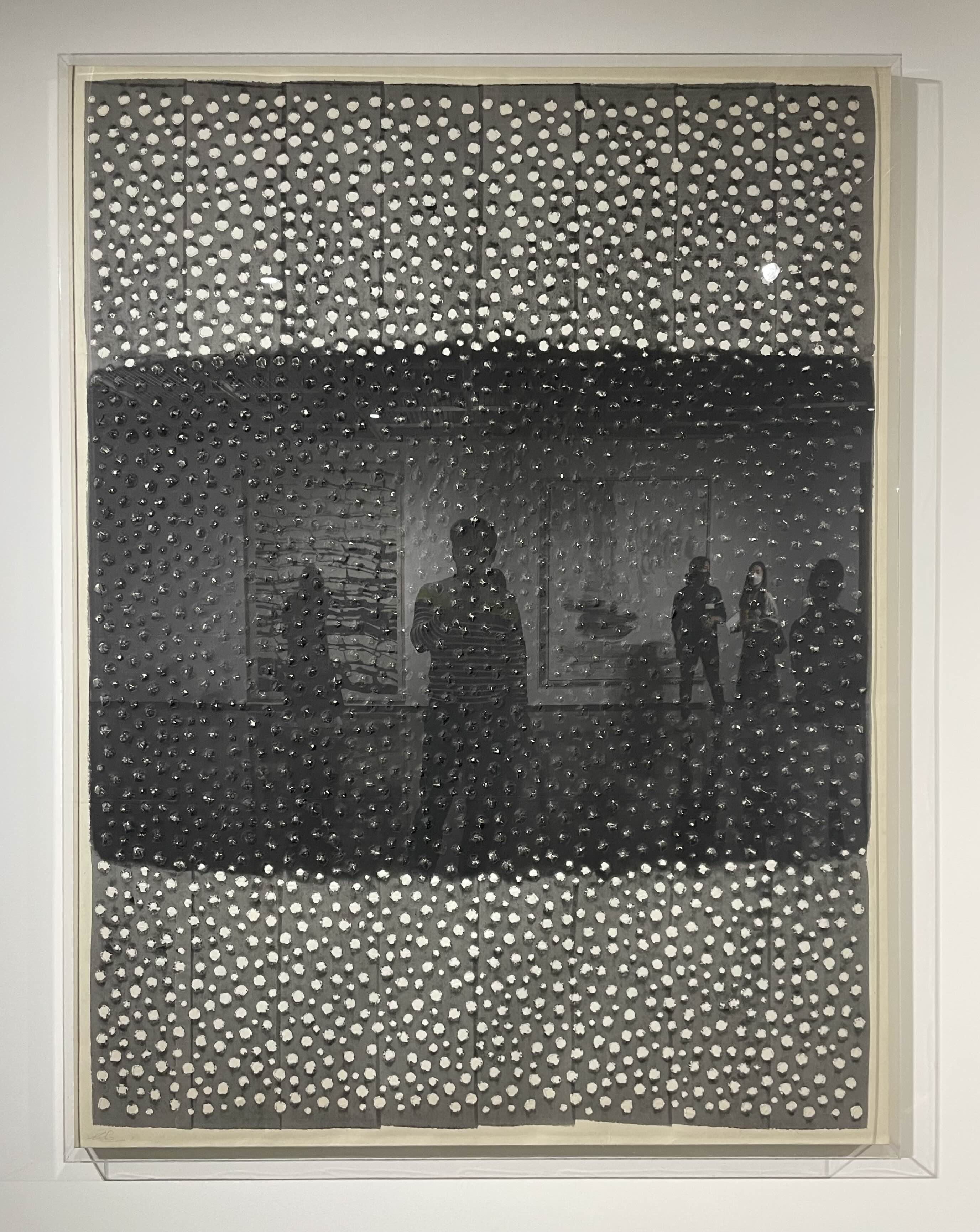 권영우-무제 (1987, 한지에 과슈와 잉크)