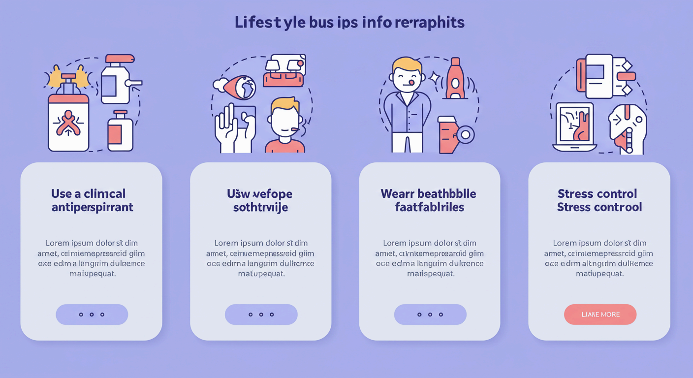 겨드랑이 땀이 많이 나는 이유 (+ 겨드랑이 냄새 제거방법)