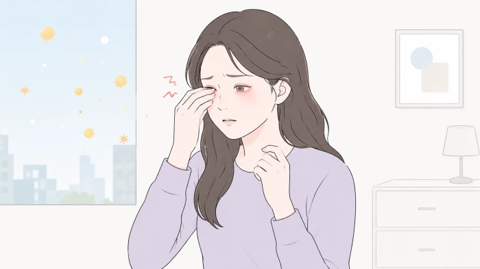 눈이 충혈되는 이유