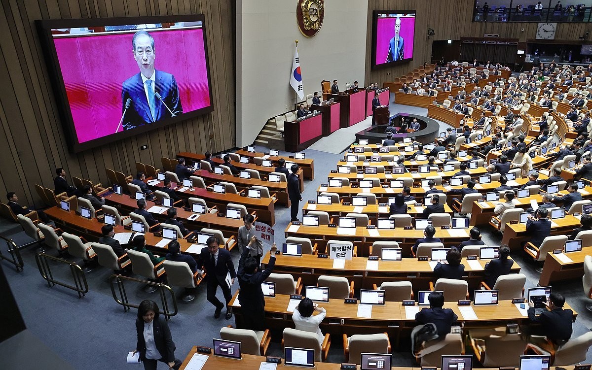 한덕수 대통령 권한대행 시정연설