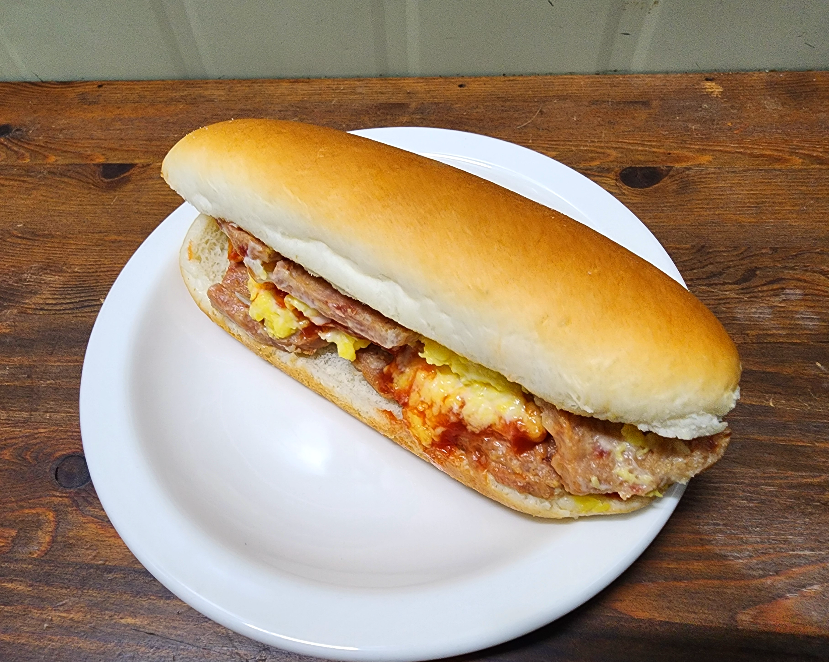 GS25오믈레햄핫도그