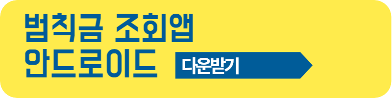 어린이 보호구역 범칙금