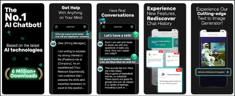AI Chat ChatBOT GPT Assistant 어플 소개