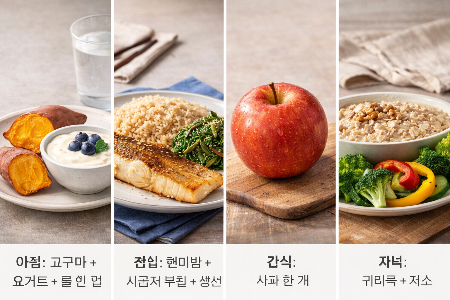 변비 예방을 위한 하루 식단