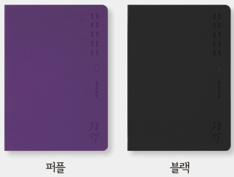 2025 신년 다이어리 추천 리훈 / 양지 (ft. 직장인 다이어리)