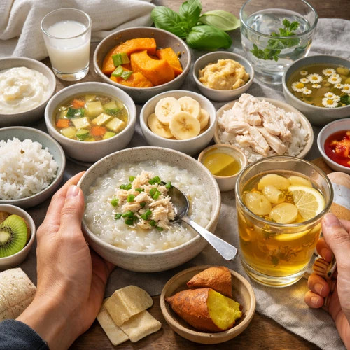 장염 증상 완화 식단