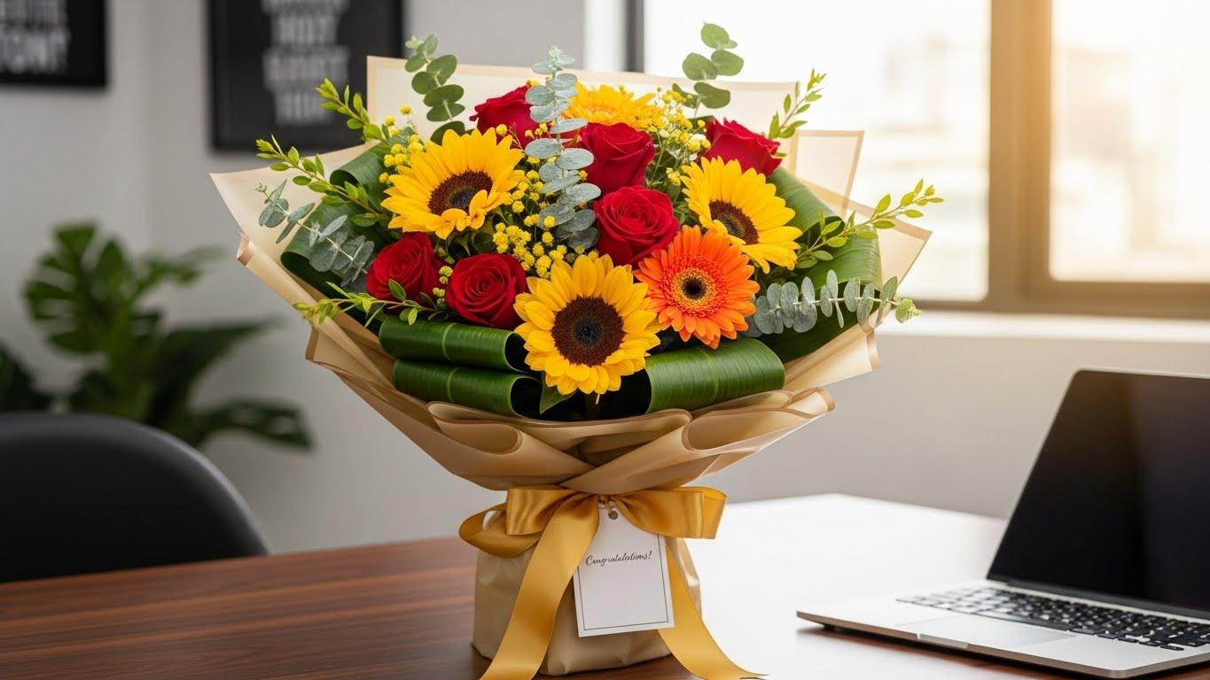 승진 꽃다발 선물