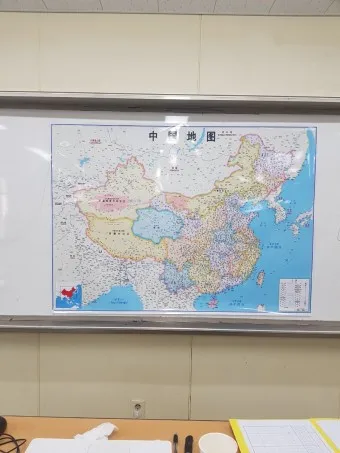 중국지도 한글판 크게보기 장가계 황산 태항산 청도 계림_19
