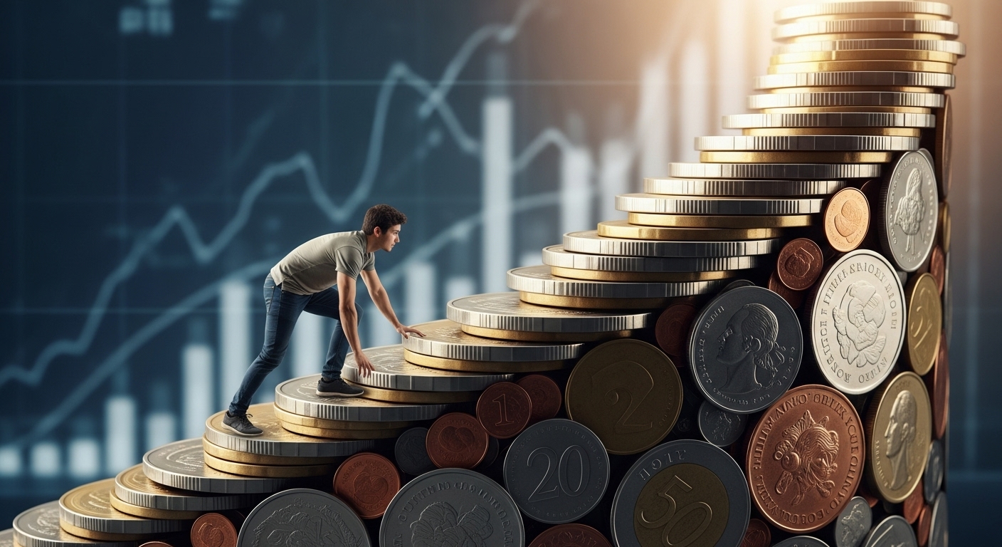 청년미래적금으로 돈을 쌍하가는 모습