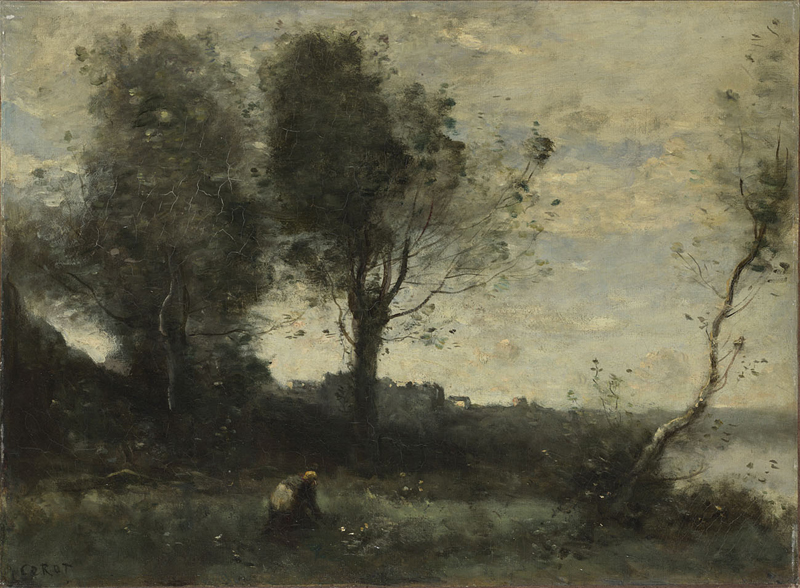 Camille Corot의 The Wood Gatherer