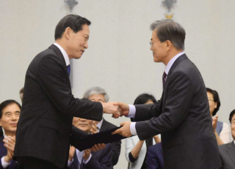 송영무 국방부장관