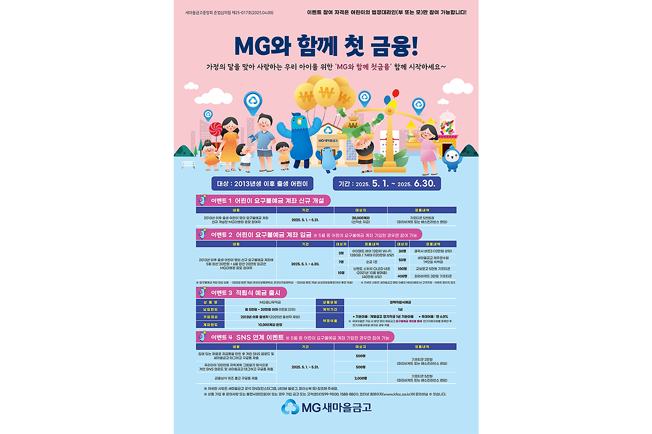 새마을금고 적금