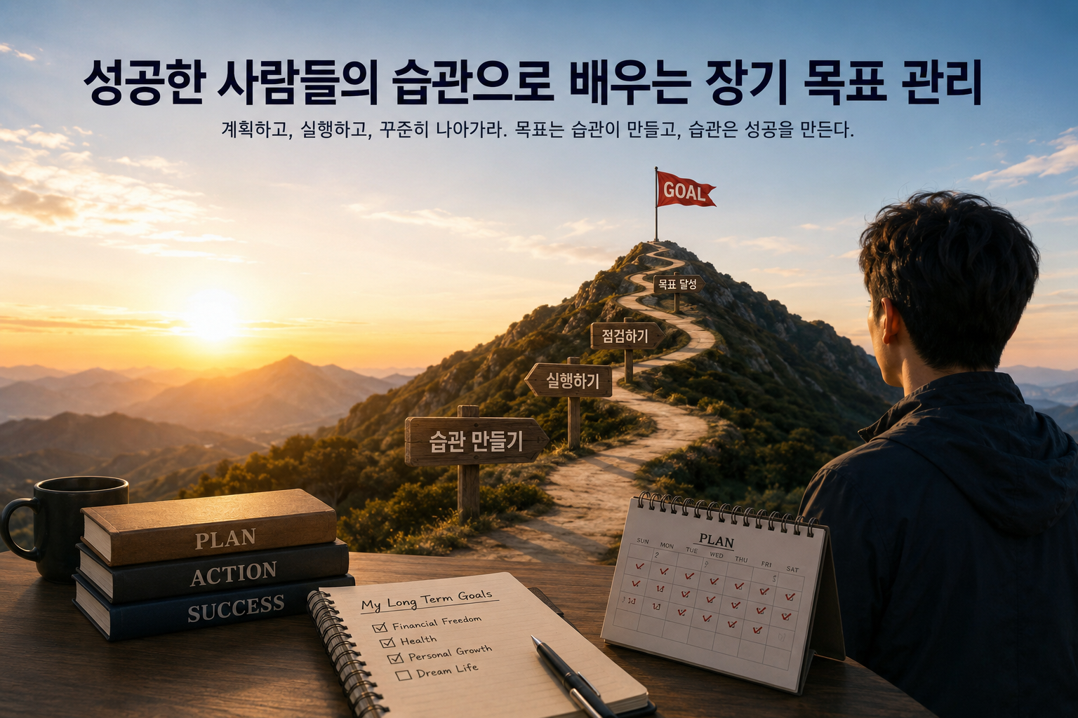 성공한 사람들의 습관으로 배우는 장기 목표 관리