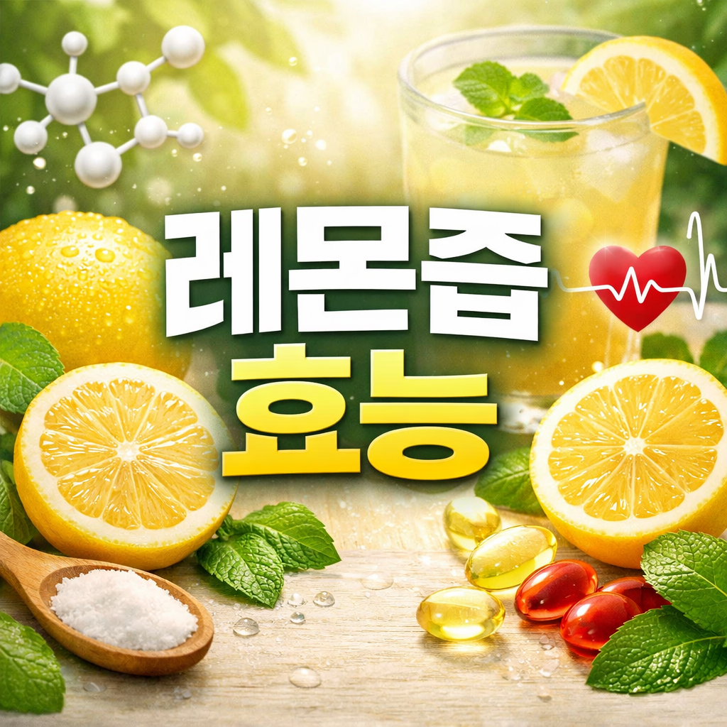 레몬즙 효능