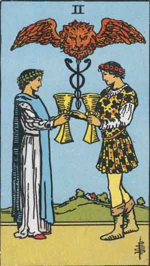 2 of Cups