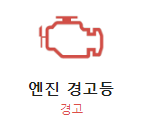 엔진경고등 표시 그림