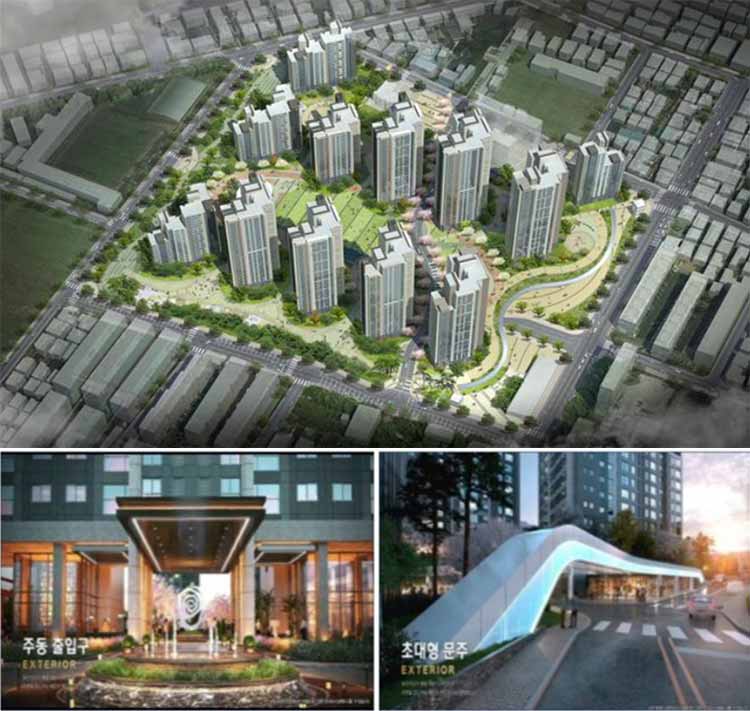 안락1구역 조감도