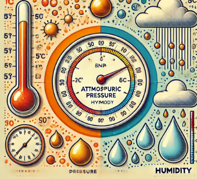 기온 기압 습도 사진