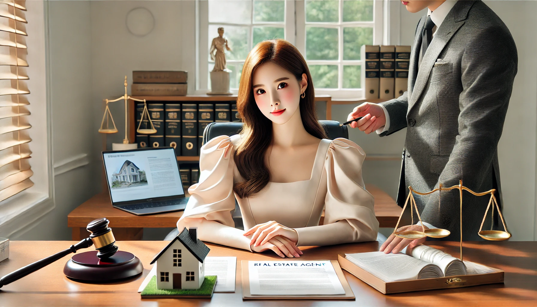 공인중개사 자격증대여, 유사명칭사용 금지 관련 확인하는 이미지