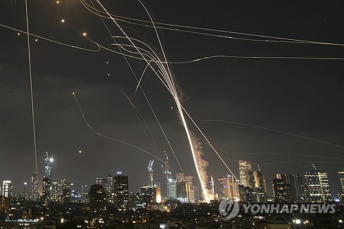 이스라엘 이란 미사일 보복